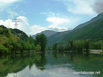 Embalse de la Torrassa. La Guingueta d´Àneu (Lleida)